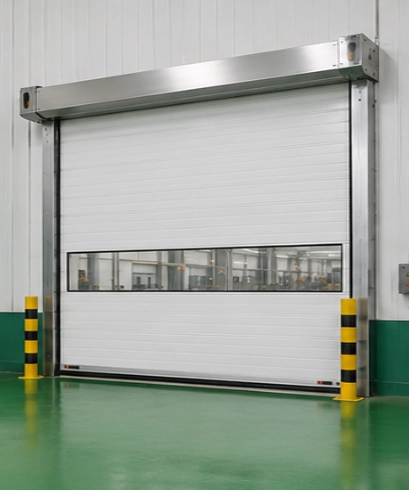 Jasa Pemasangan Exterior High Speed Doors untuk ruang cold storage