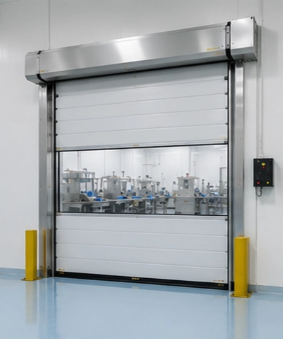 Jasa pemasangan Clean Room High Speed Doors untuk Industri Farmasi