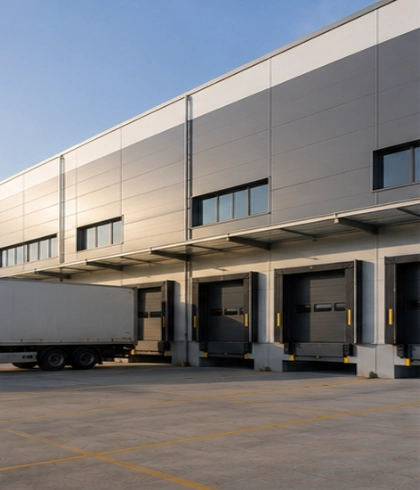 Jasa pemasangan Sectional Doors untuk distribution center