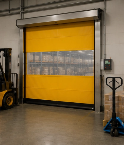 Jasa instalasi specialty hygiene doors untuk gudang berpendingin