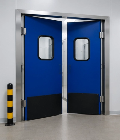 Jasa instalasi swing door untuk area industri