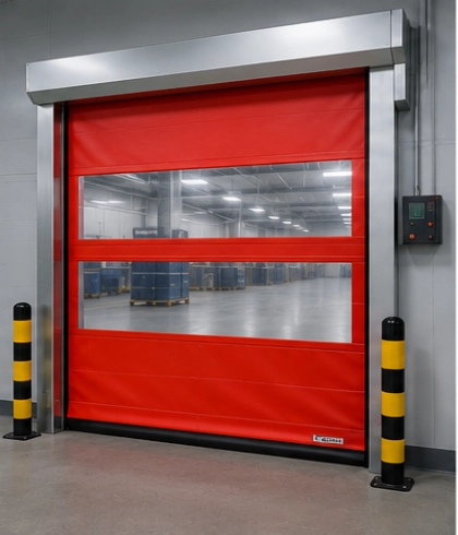 Jasa instalasi traffic door industri