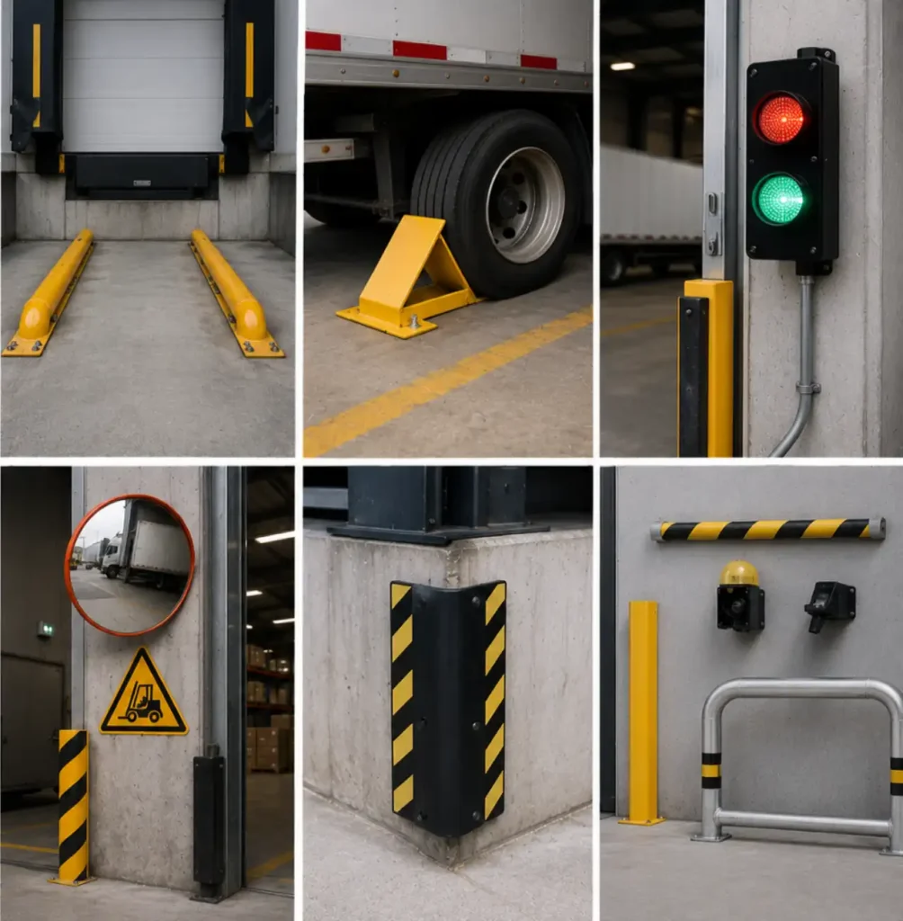 Loading Bay Accessories membantu menyempurnakan sistem loading dock sehingga aktivitas distribusi berlangsung lebih aman, efisien, dan produktif.