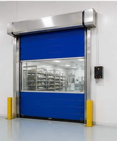 Jasa instalasi Clean Room High Speed Doors untuk laboratorium penelitian