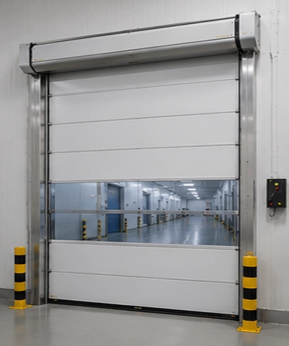 Jasa instalasi Freezer High Speed Doors untuk distribution cold chain center