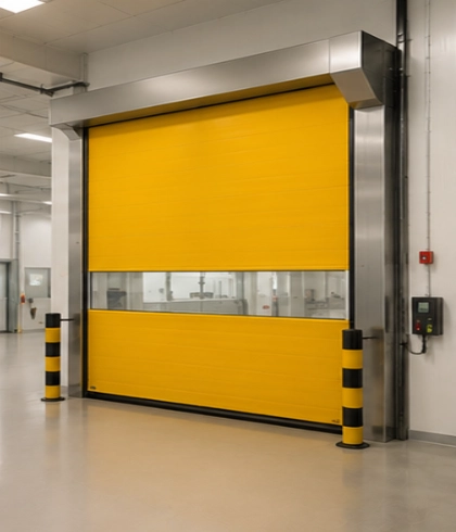 Jasa instalasi Freezer High Speed Doors untuk cold storage