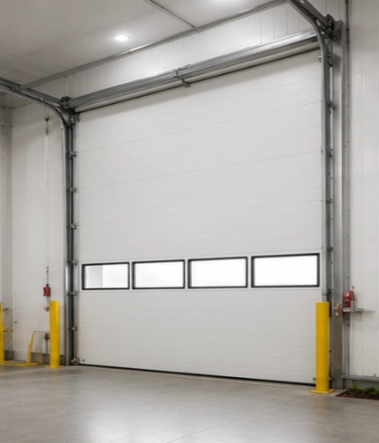 Jasa instalasi Insulated Sectional Doors untuk area dengan kebutuhan insulasi
