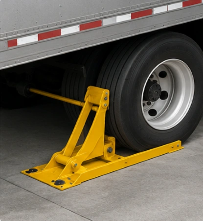 Jasa pemasangan vehicle restraint loading bay