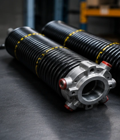 Torsion spring untuk sectional door industri